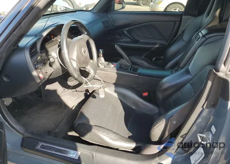 2001 Honda S2000 z USA, uszkodzony, nr VIN JHMAP11411T005682